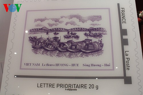 France : publication de timbres sur le Vietnam - ảnh 1